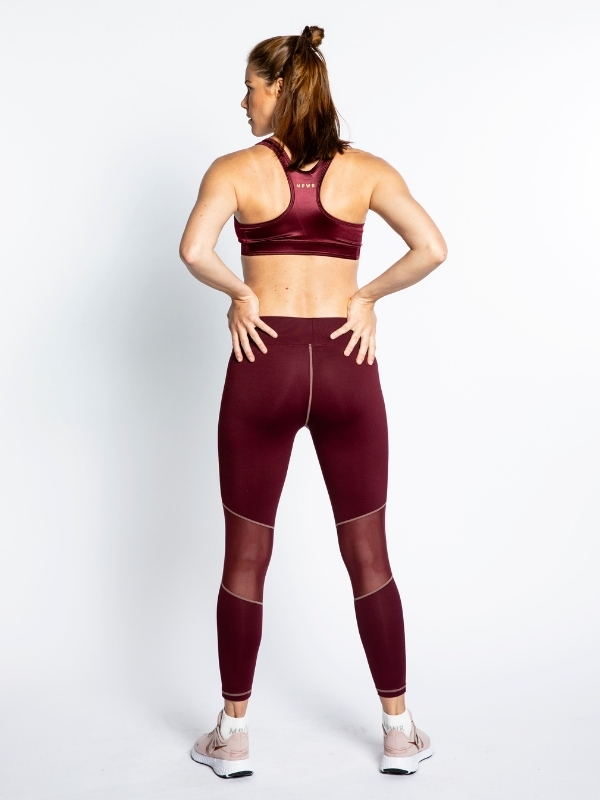 Cardio Tights Bordeaux Pink
